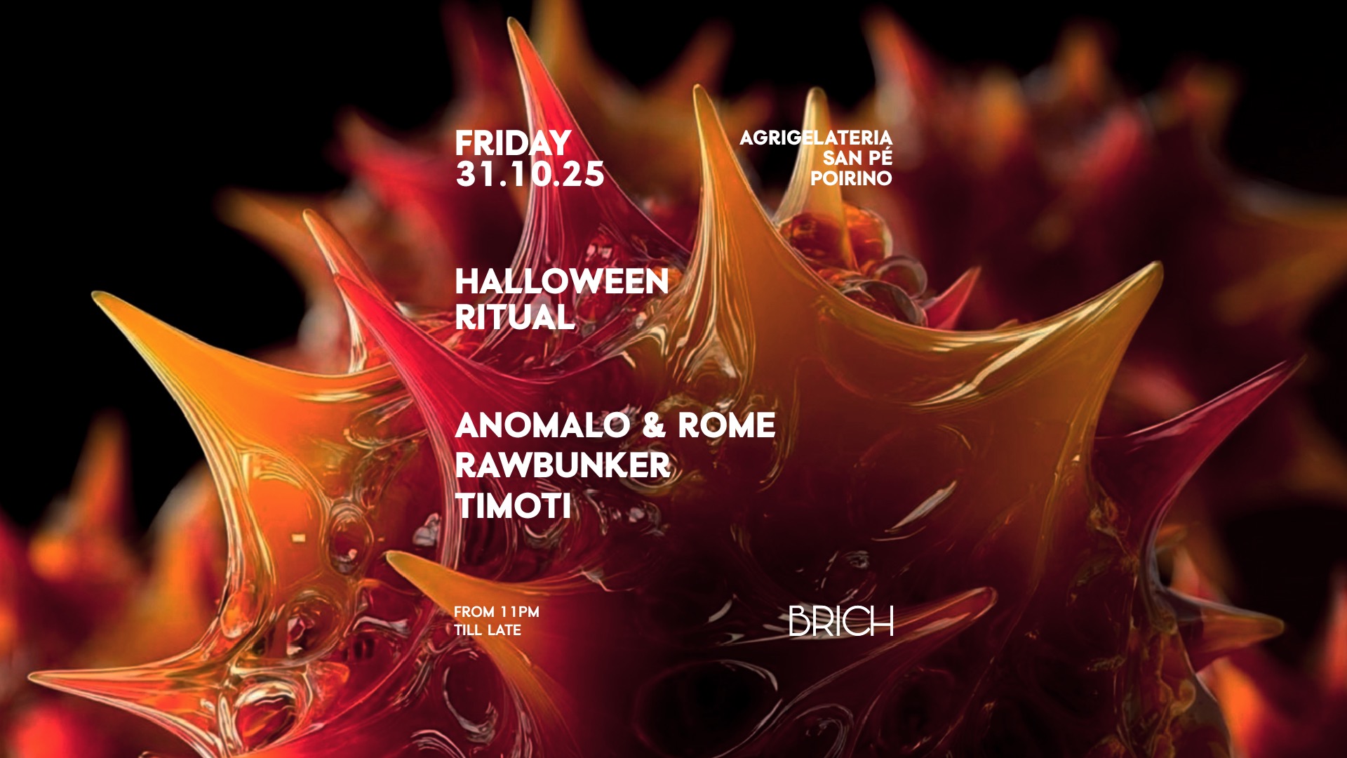 BRICH presents: HALLOWEEN RITUAL image