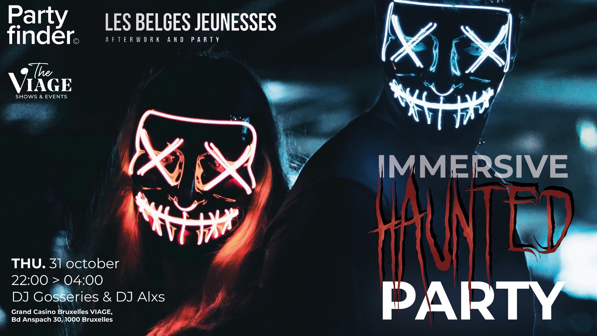 Halloween Party | By PartyFinder & Les Belges Jeunesses 