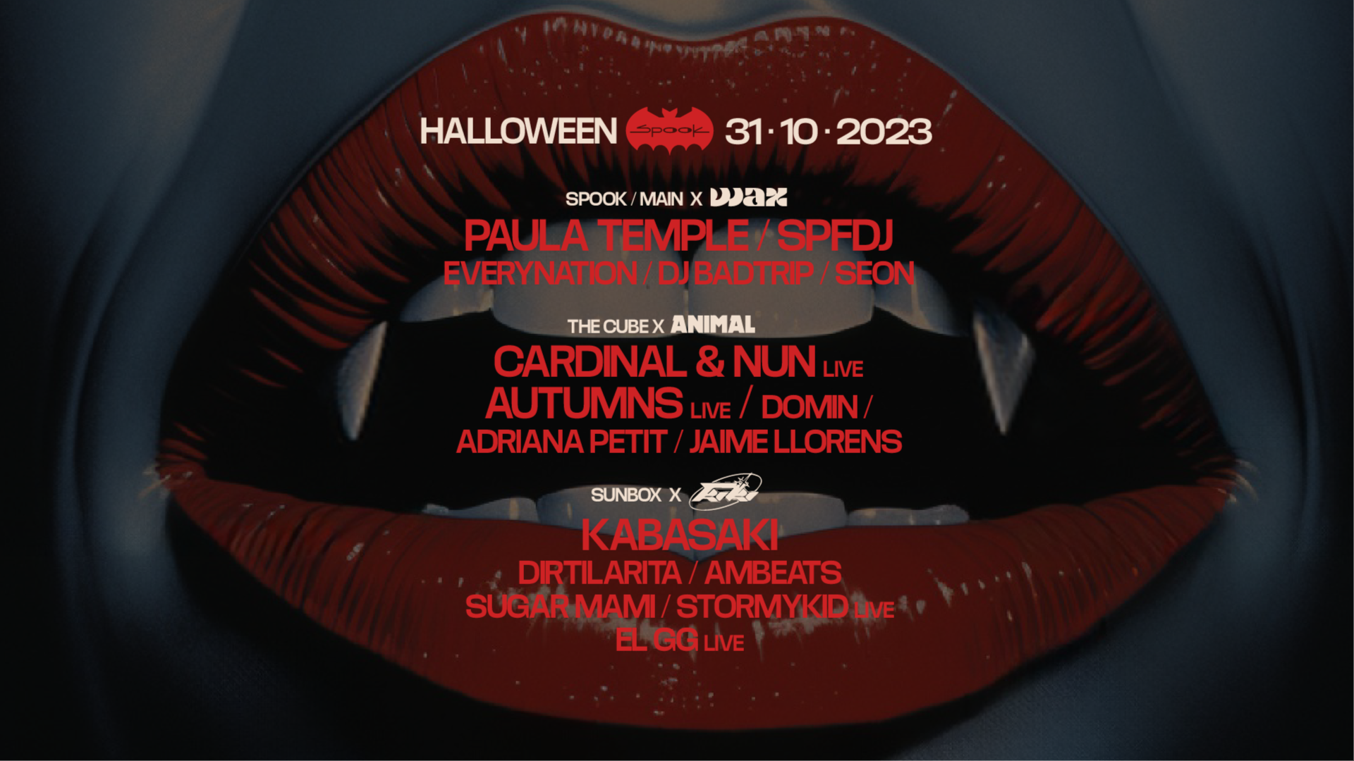 HALLOWEEN (Paula Temple + SPFDJ) + Animal + KIKI image