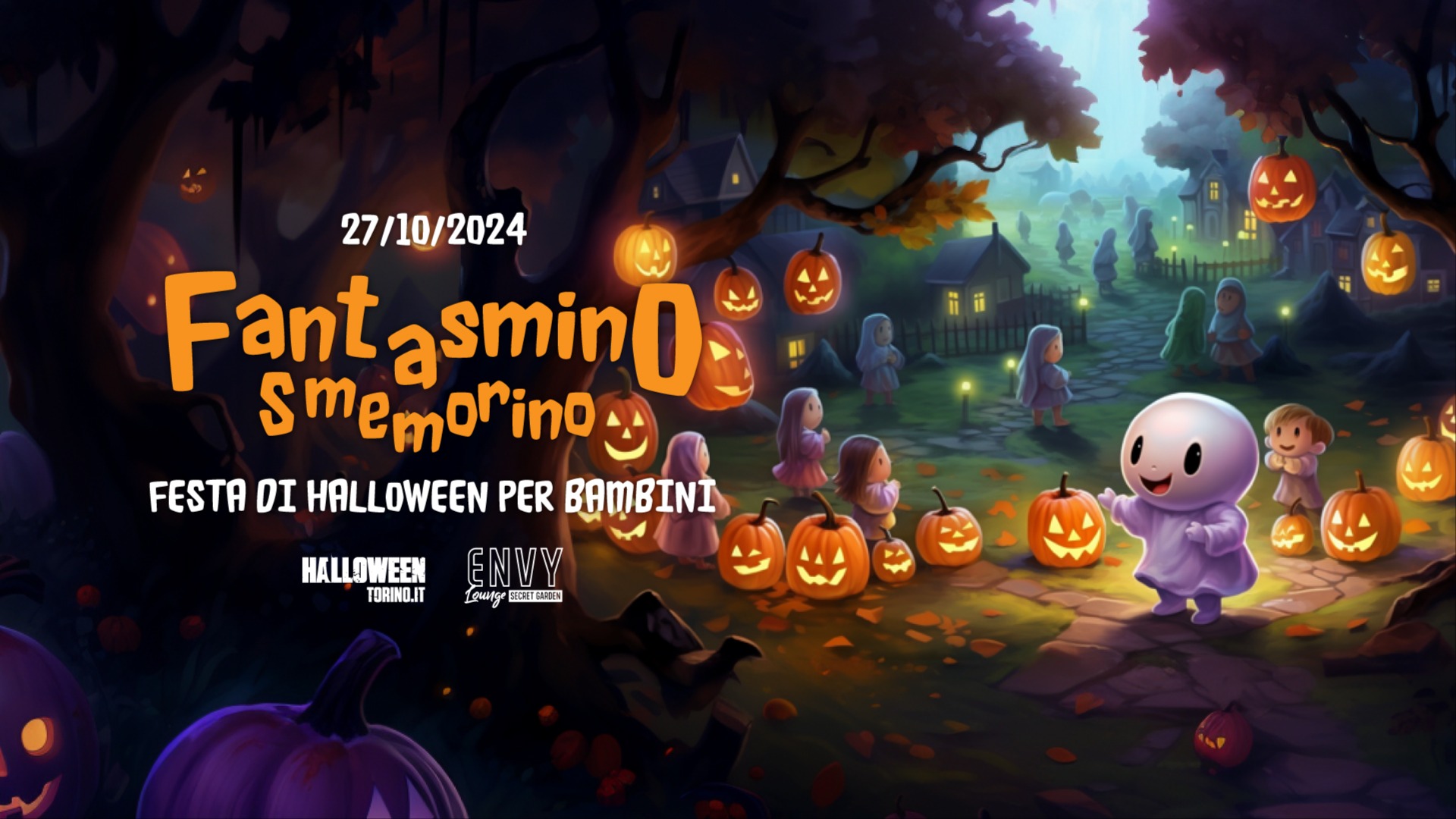 Halloween per Bambini | Fantasmino Smemorino | 27 Ottobre @Envy Secret Garden Torino image