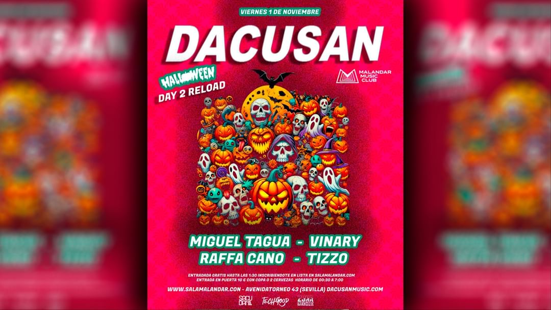 Couverture de l'événement Halloween Reload by Dacusan