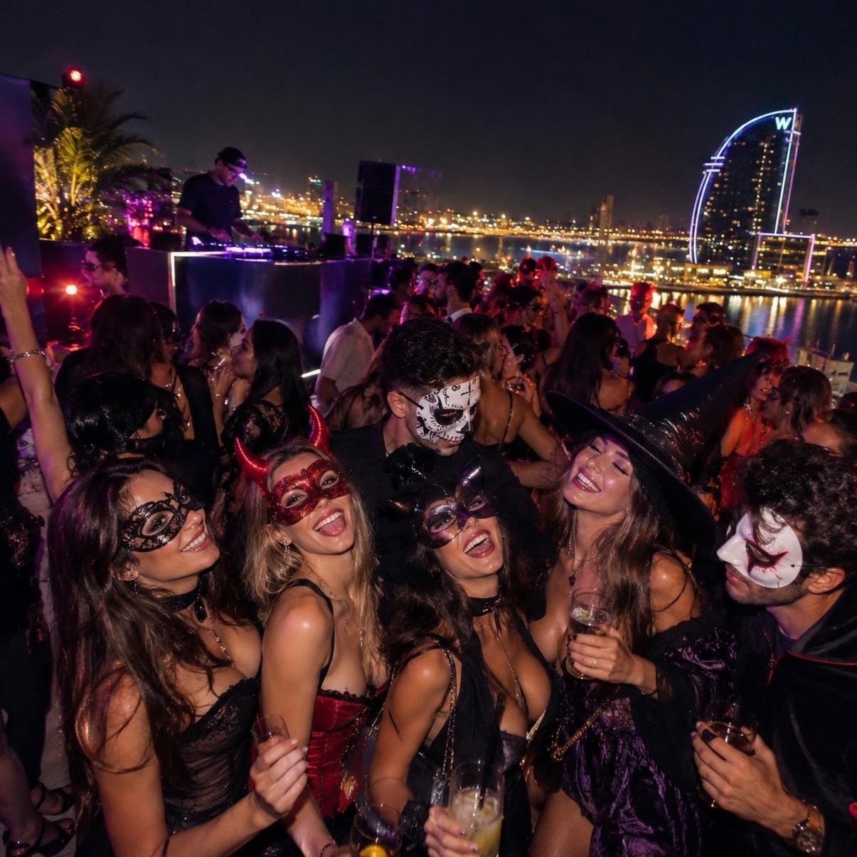 HALLOWEEN ROOFTOP PARTY  image