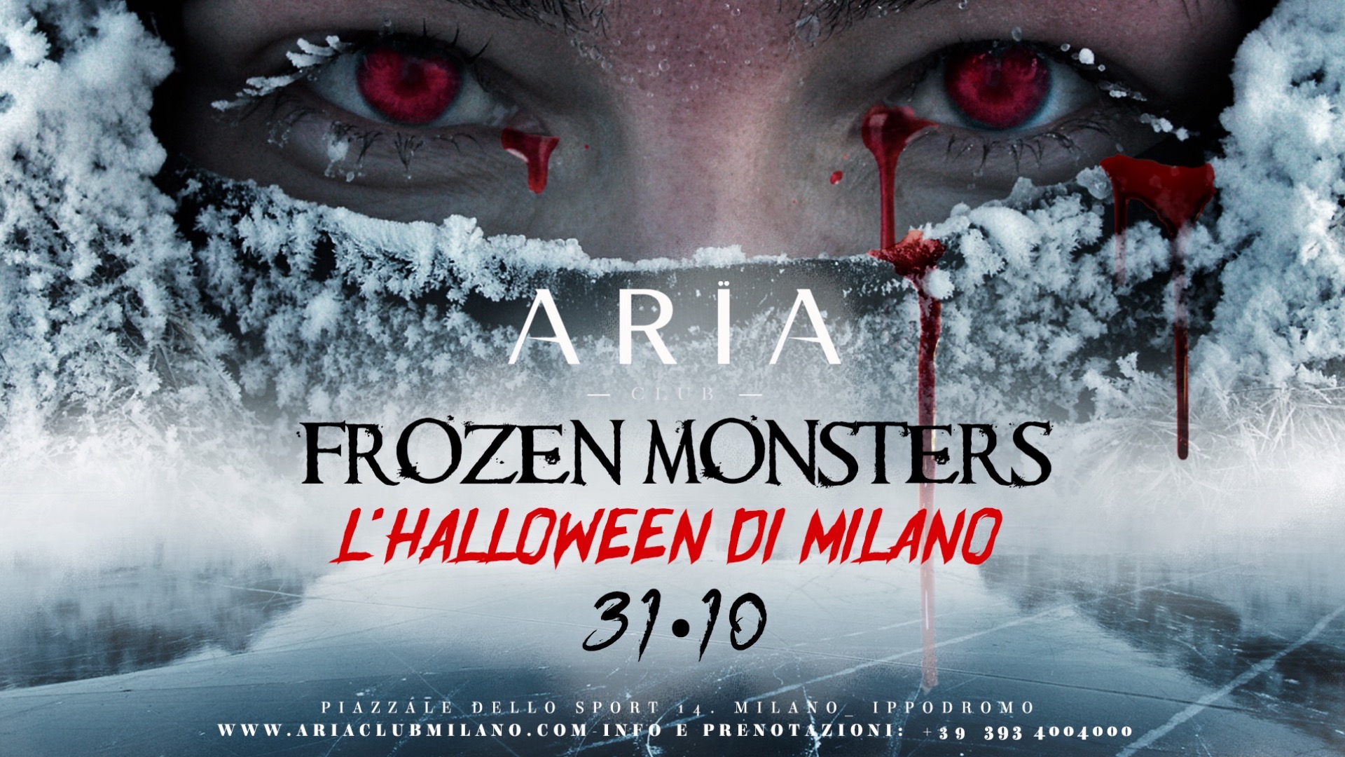 HALLOWEEN FROZEN MONSTERS - LUNEDI SERA