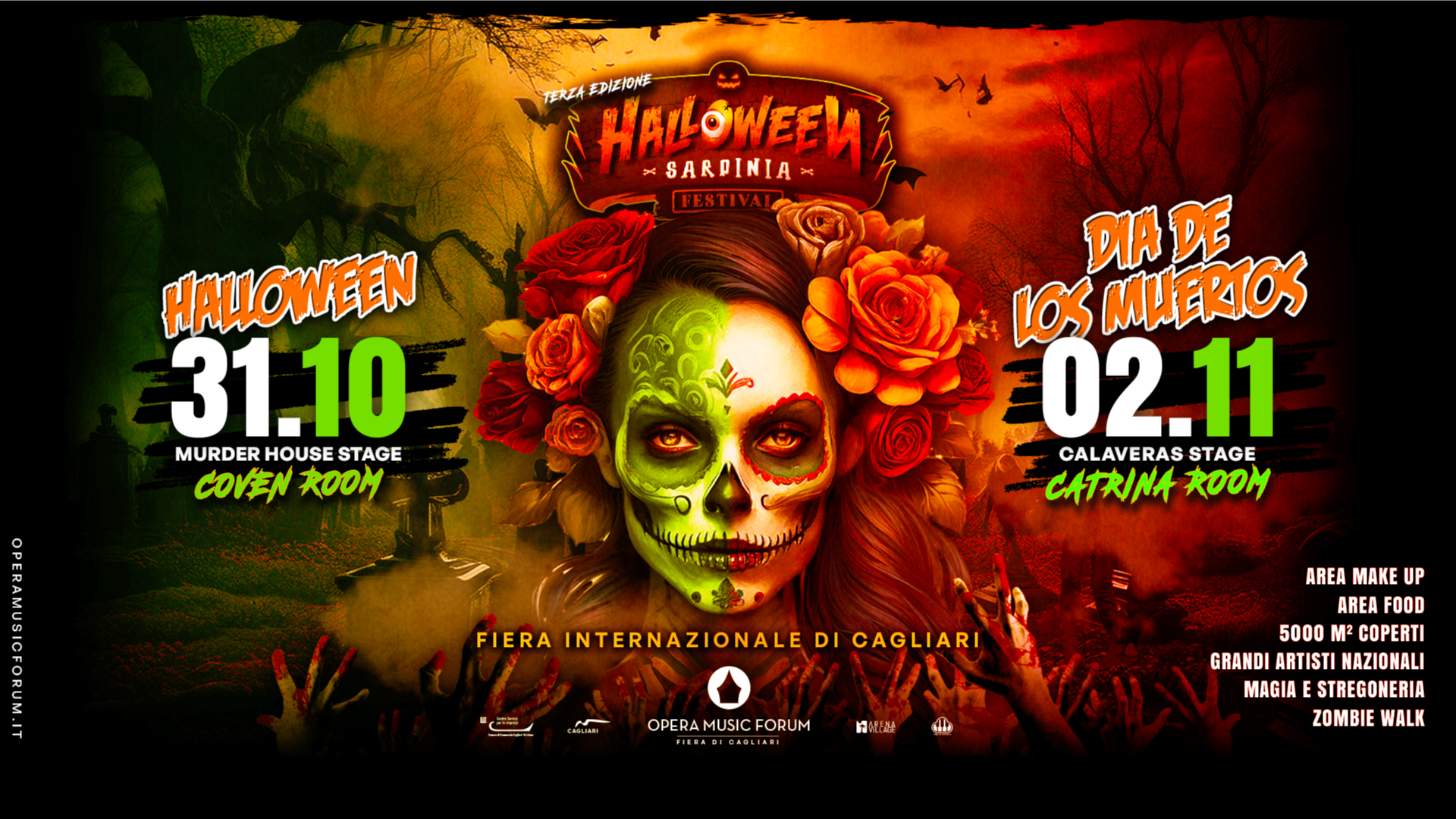 HALLOWEEN Sardinia Festival - DAY 1 - Giovedi 31 Ottobre image
