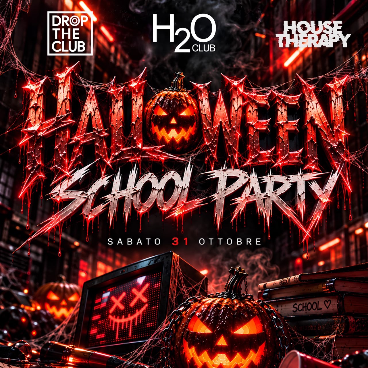 Halloween School party 🎃31-10 H2O CLUB
