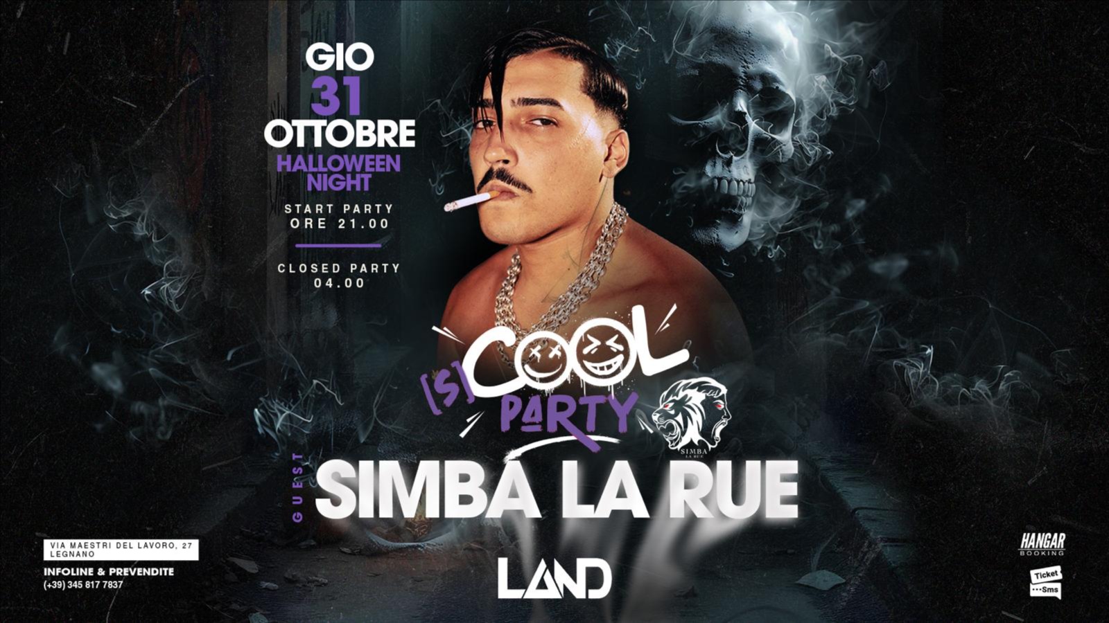 HALLOWEEN [S]COOL PARTY whit SIMBA LA RUE image