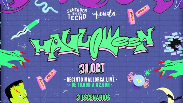 Cover for event: HALLOWEEN Sentados en el techo + Sa Fonda