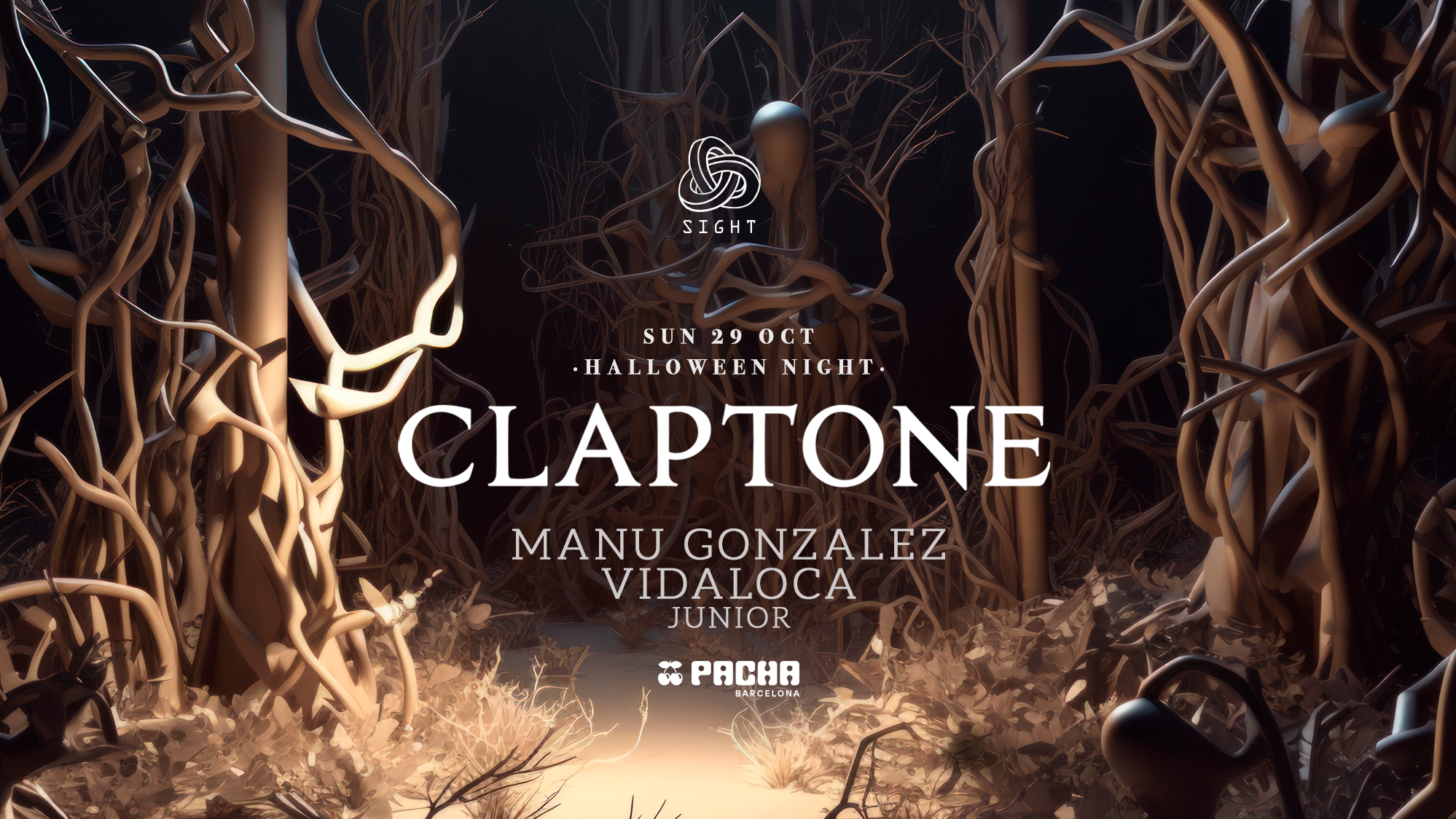 HALLOWEEN | SIGHT pres. Claptone, Manu Gonzalez, Vidaloca & Junior