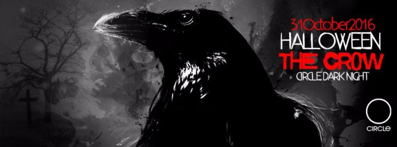 Halloween The Crow | Circle Dark Night image