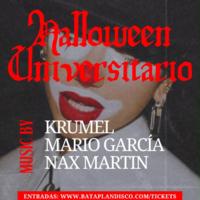 Cartel de Halloween Universitario