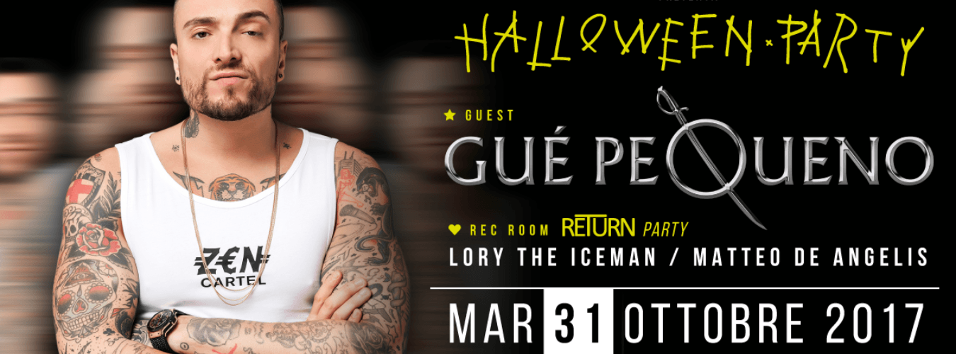 Halloween with Guè Pequeno // Return Party image