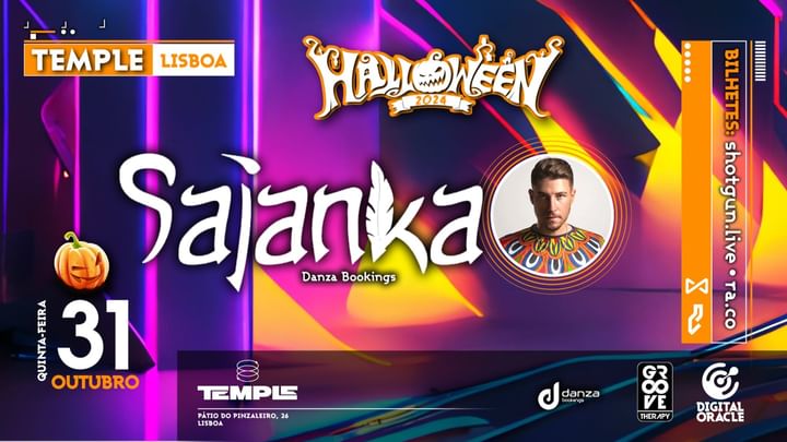 Cover for event: HALLOWEEN with SAJANKA & ALIENN @ Temple Lx