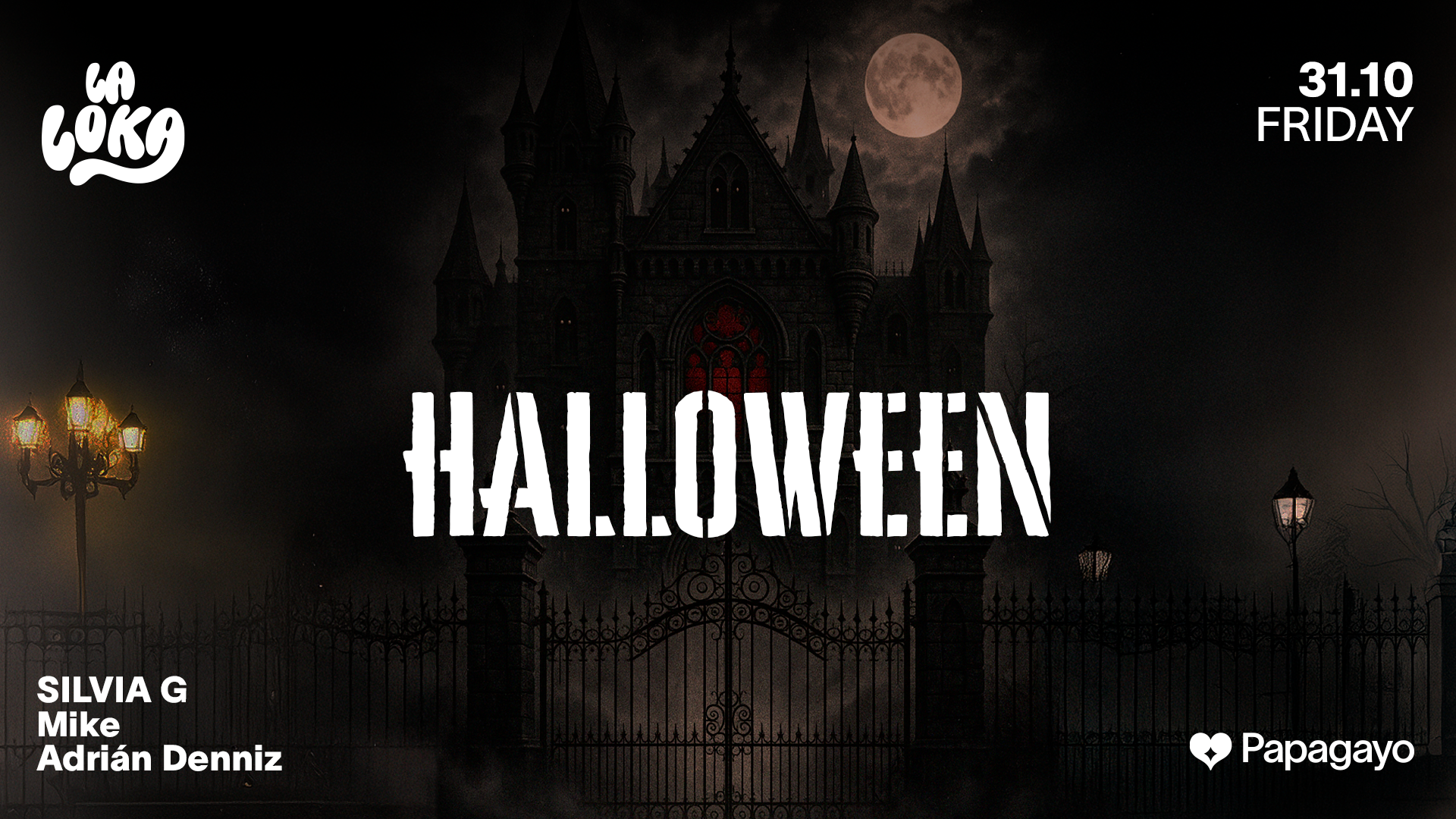 Halloween x La Loka · Vie. 31 Octubre 2025