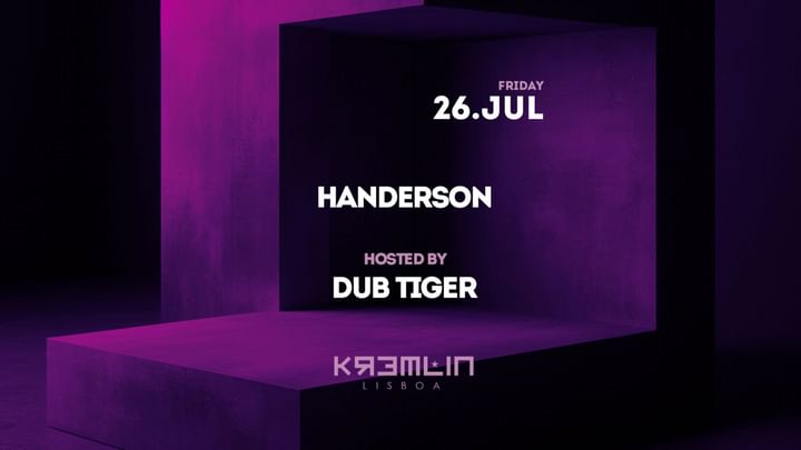 Cover for event: Handerson: Hosted by Dub Tiger