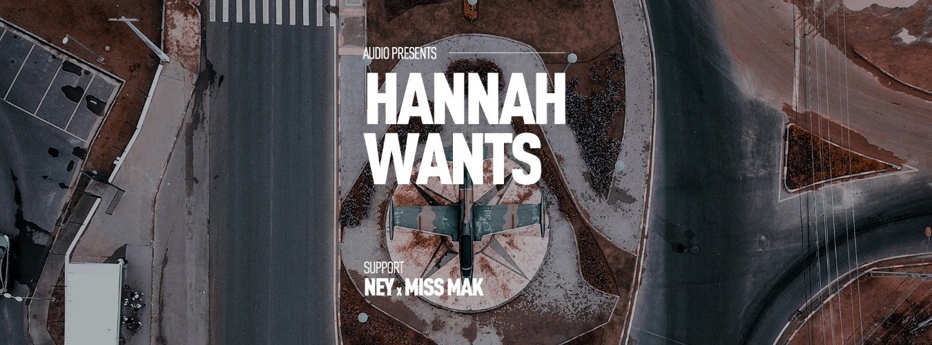 Hannah Wants at Audio SF // Friday, June 21st image