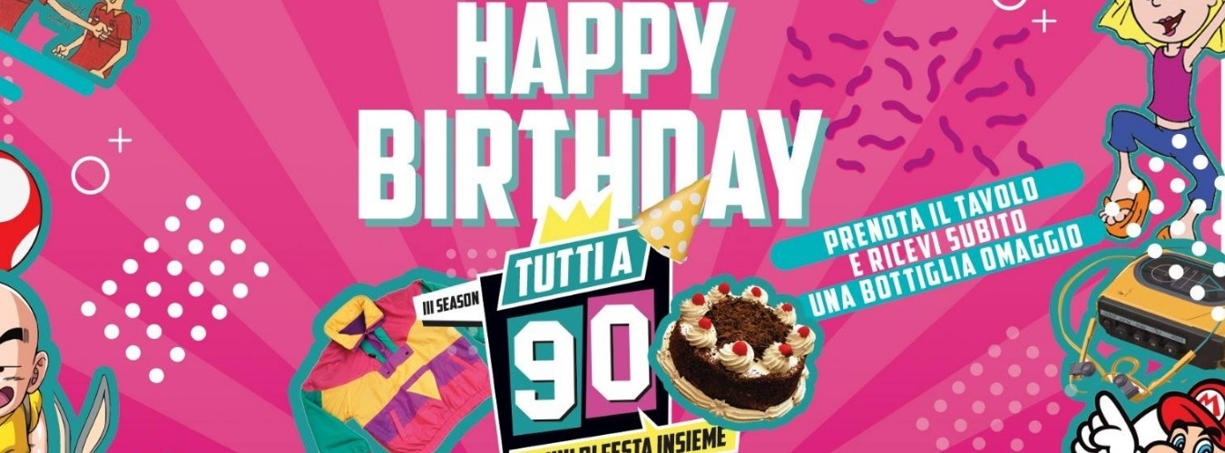 HAPPY BIRTHDAY - TUTTI A 90 image