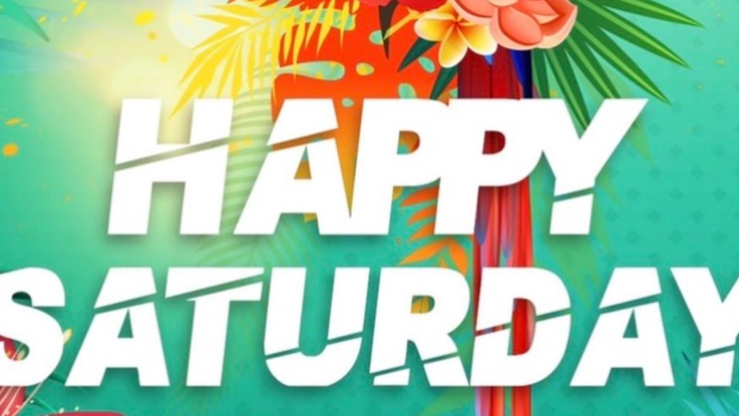 Cartell de l'esdeveniment HAPPY SATURDAY