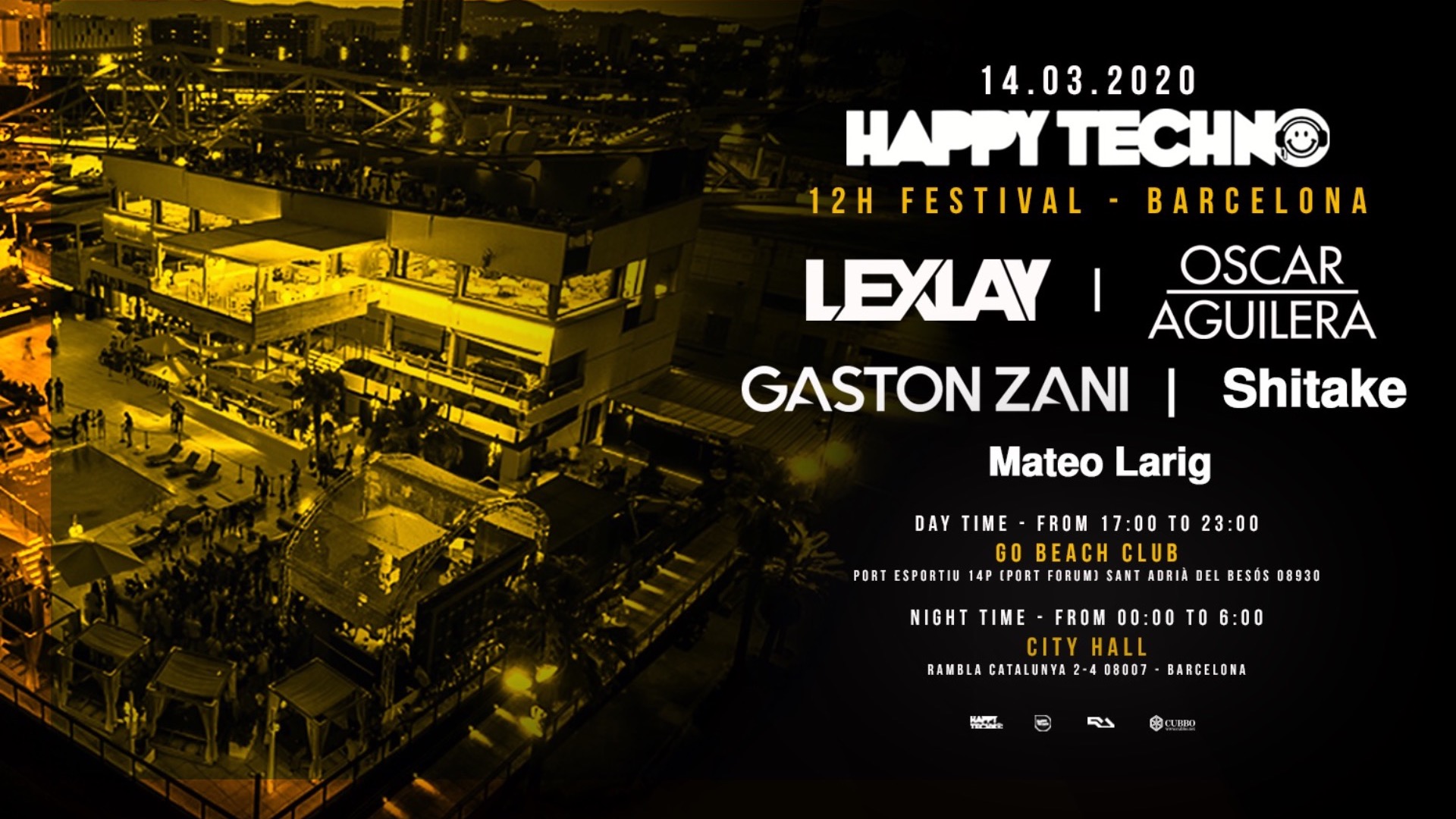 Happy Techno at Go Beach Club - *aplazado* image