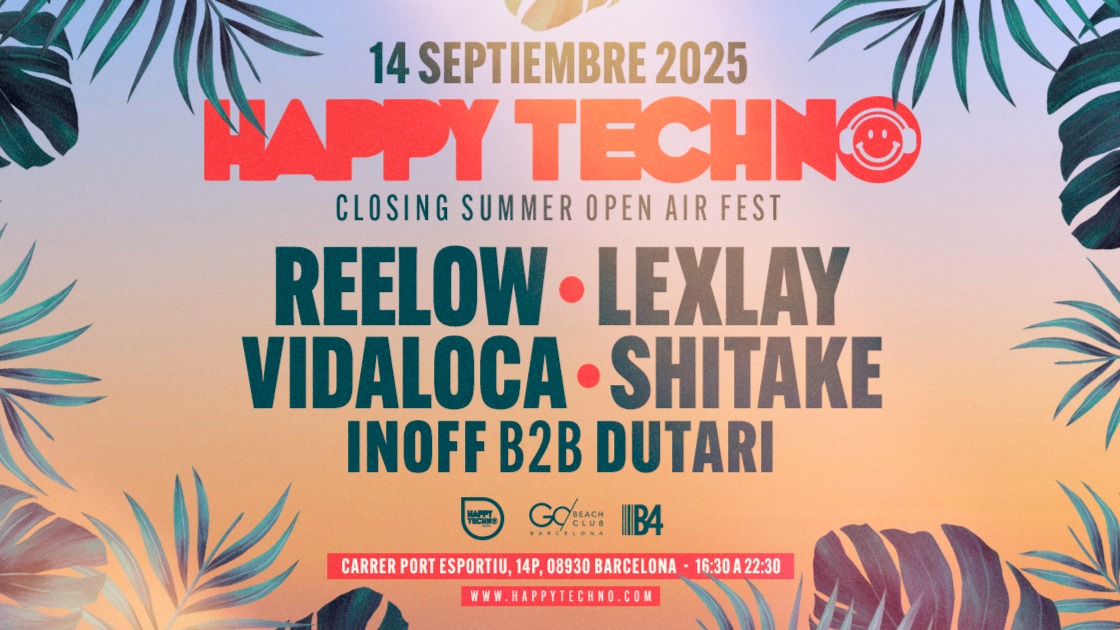 Happy Techno at SEASEACLUB - Closing Summer Open Air Fest image