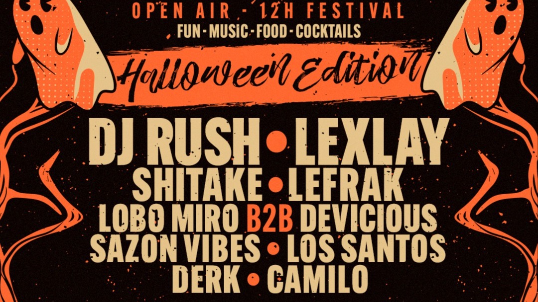 Happy Techno 'Halloween Edition' at Go Beach Club Open Air with DJ Rush, Lexlay image