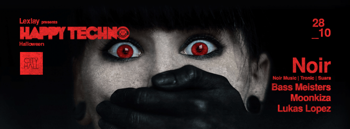 Happy Techno Halloween with Noir image