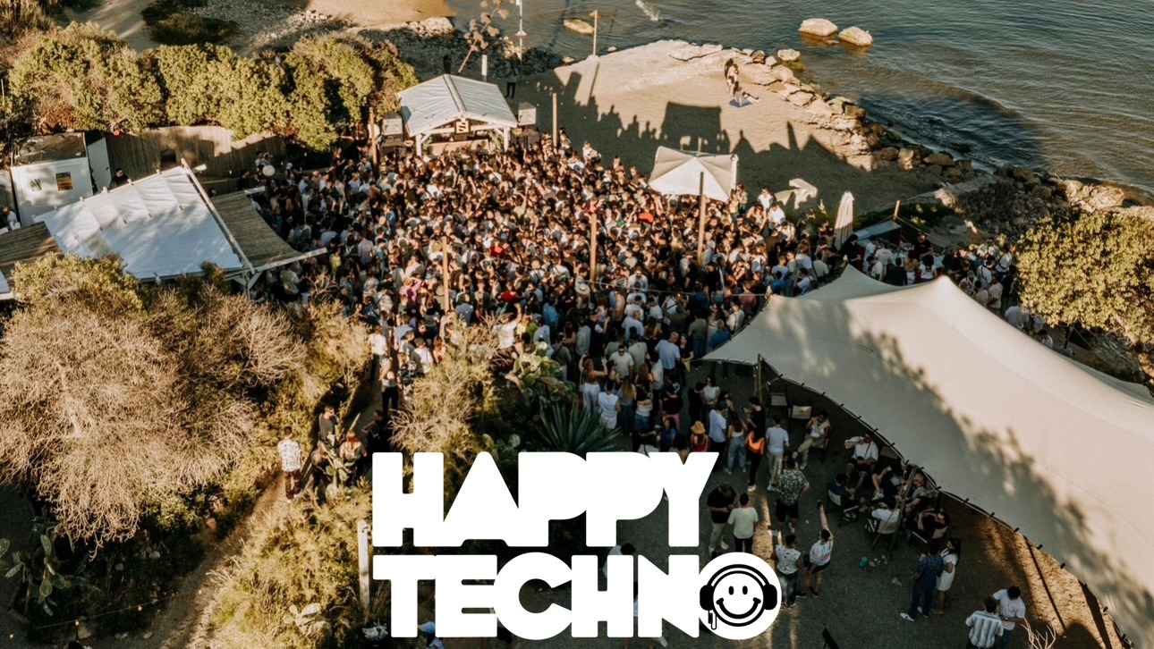 Happy Techno On The Beach - Hola Sitges image