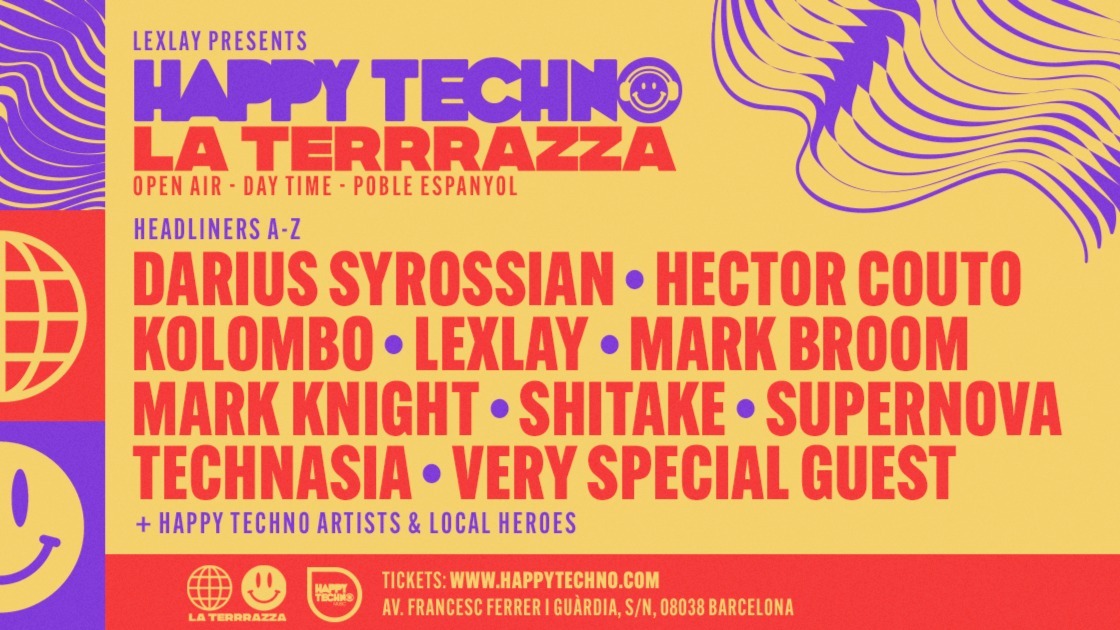 HappyTechno Open Air / Daytime with Kolombo, Lexlay image