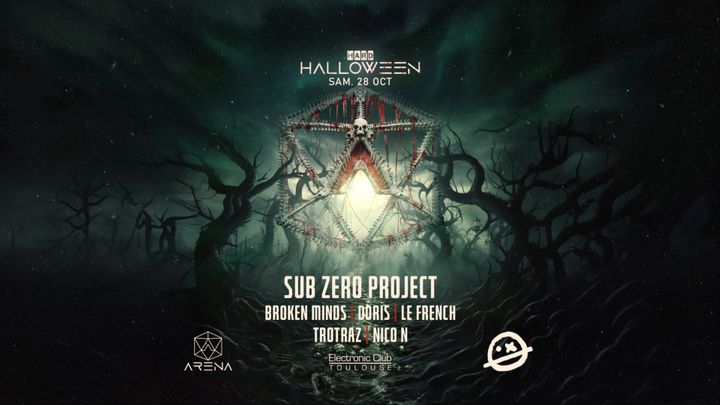 Cover for event: Hard Halloween w/ Sub Zero Project, Broken Minds, Doris, Le French...