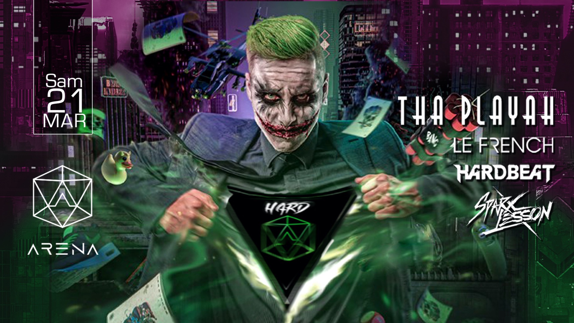 HardArena ► THA PLAYAH | Le French | Hardbeat | Sparx Lesson image