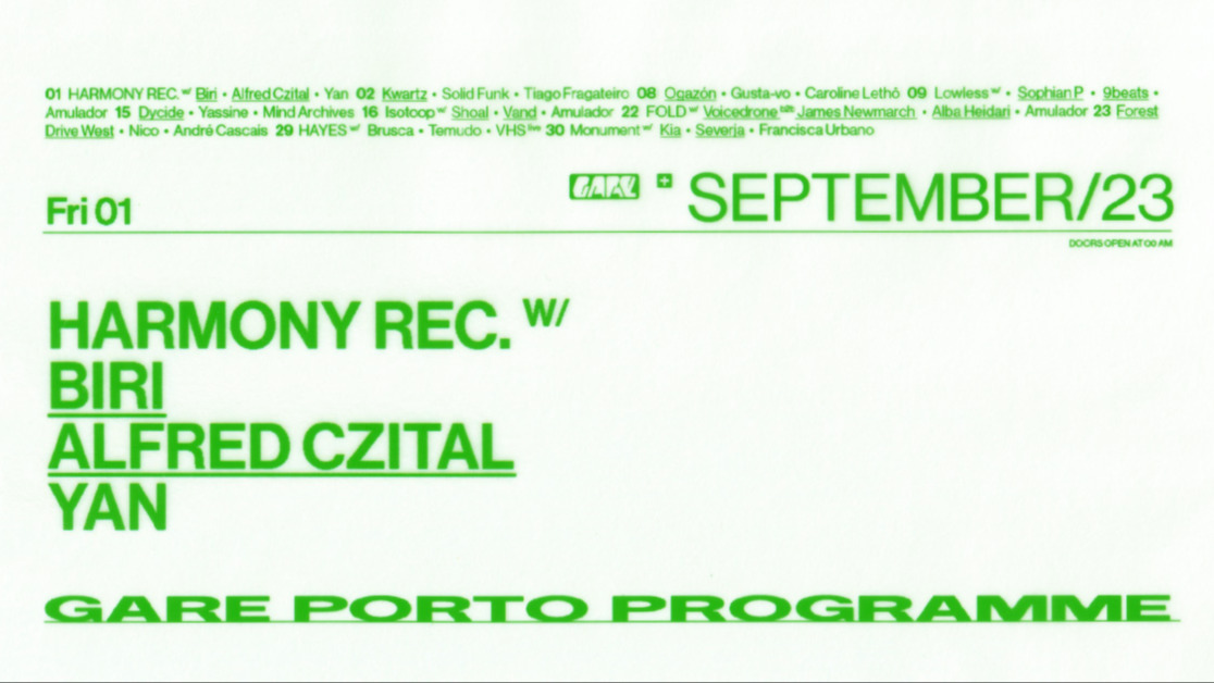 Harmony Rec * Biri + Alfred Czital + Yan image