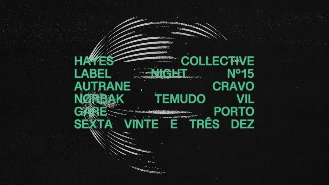 HAYES + Autrane + Cravo b2b Nørbak + Temudo b2b VIL (1996/2001 set)-Eventplakat