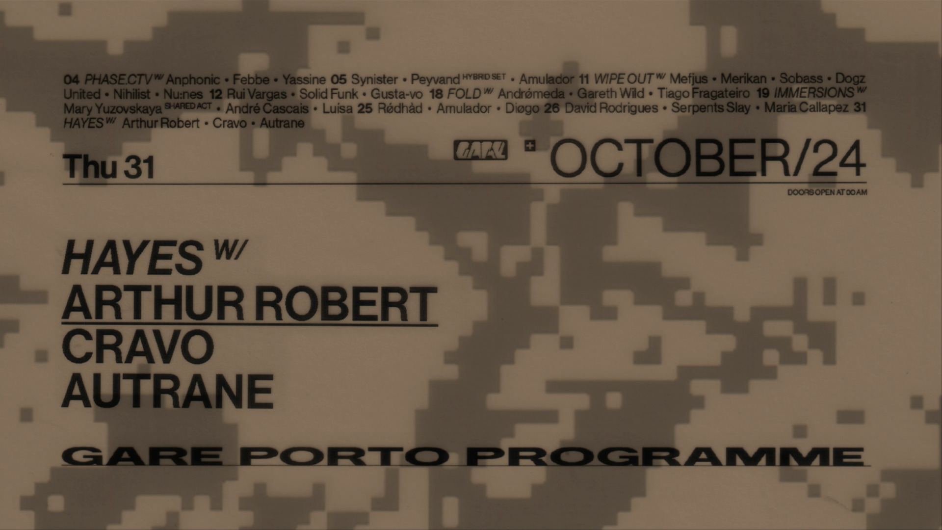 Hayes Collective * ARTHUR ROBERT, Cravo, Autrane image