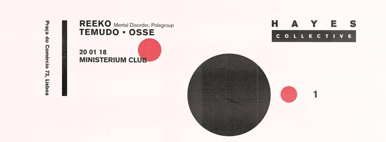 HAYES night w/ Reeko, Temudo & Osse image