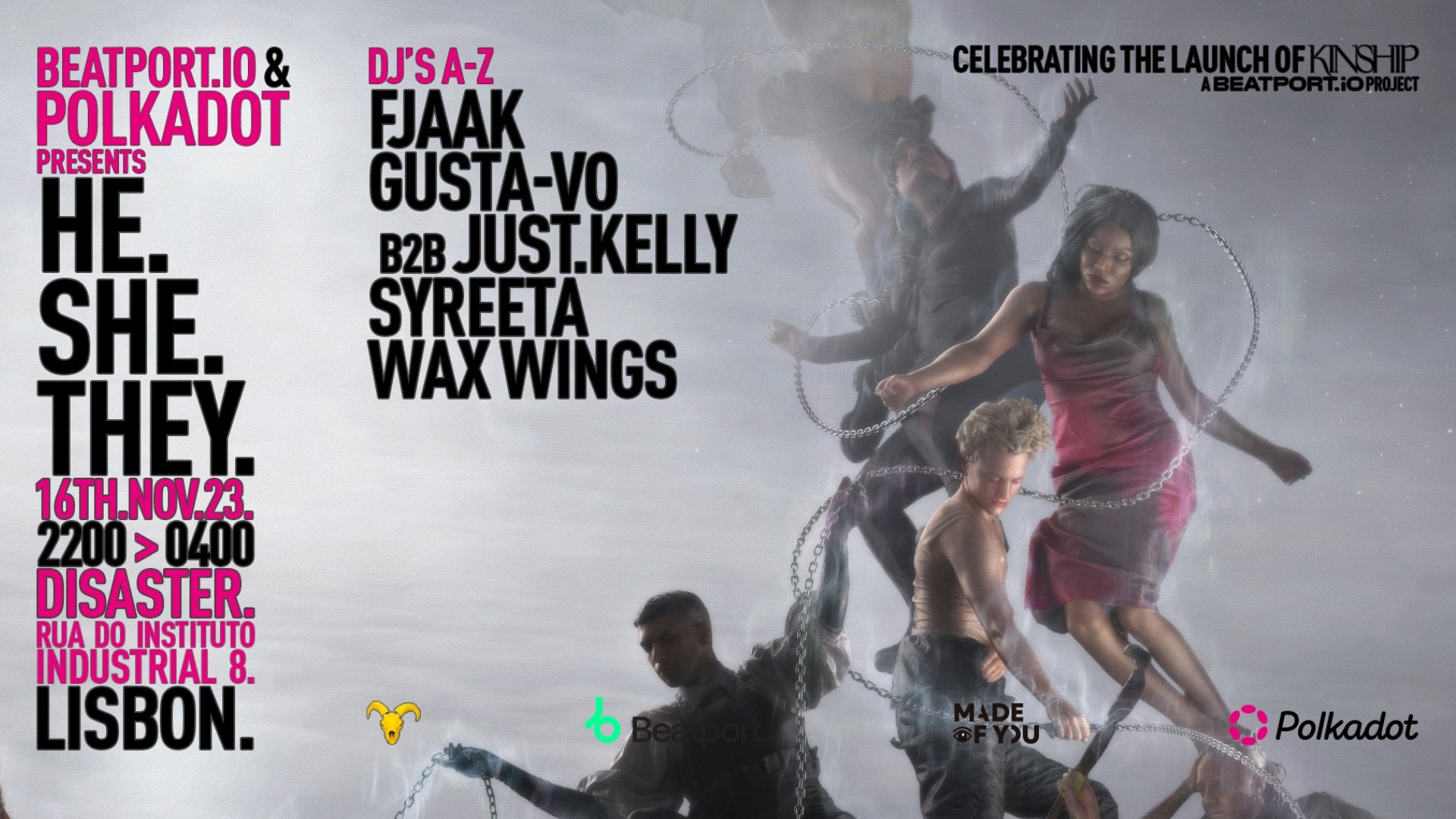 HE.SHE.THEY. presented by Beatport.io & Polkadot