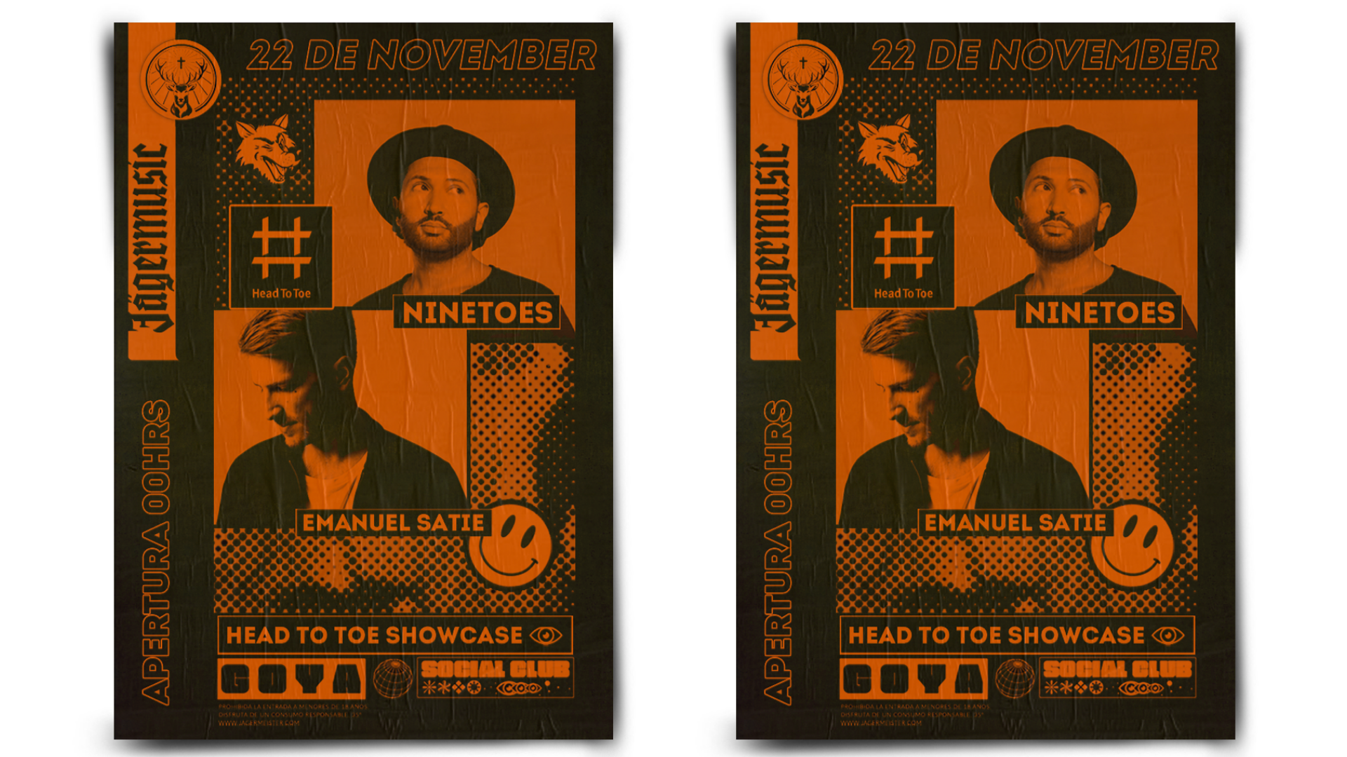 Head to Toe Showcase w/ Ninetoes & Emanuel Satie image