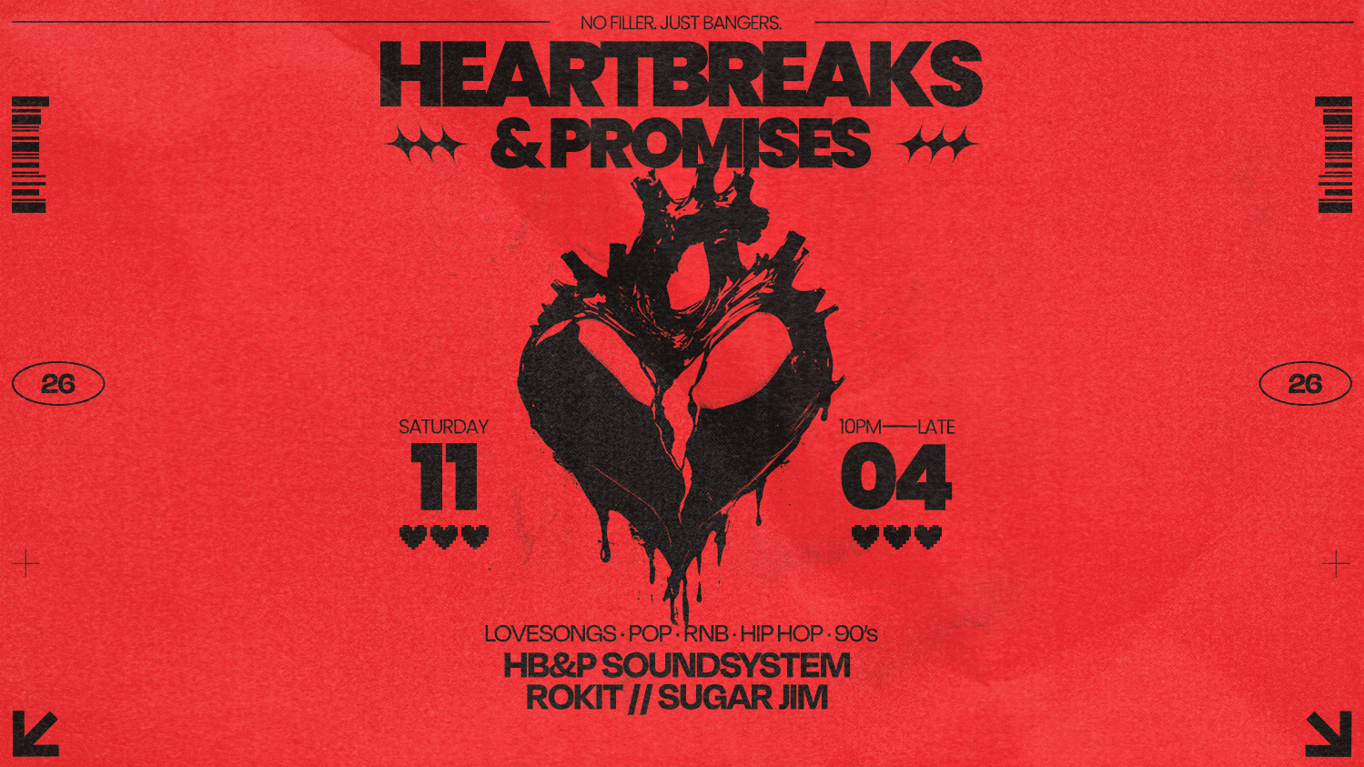 Official cover of the event HEARTBREAKS & PROMISES – SPRING EDITION