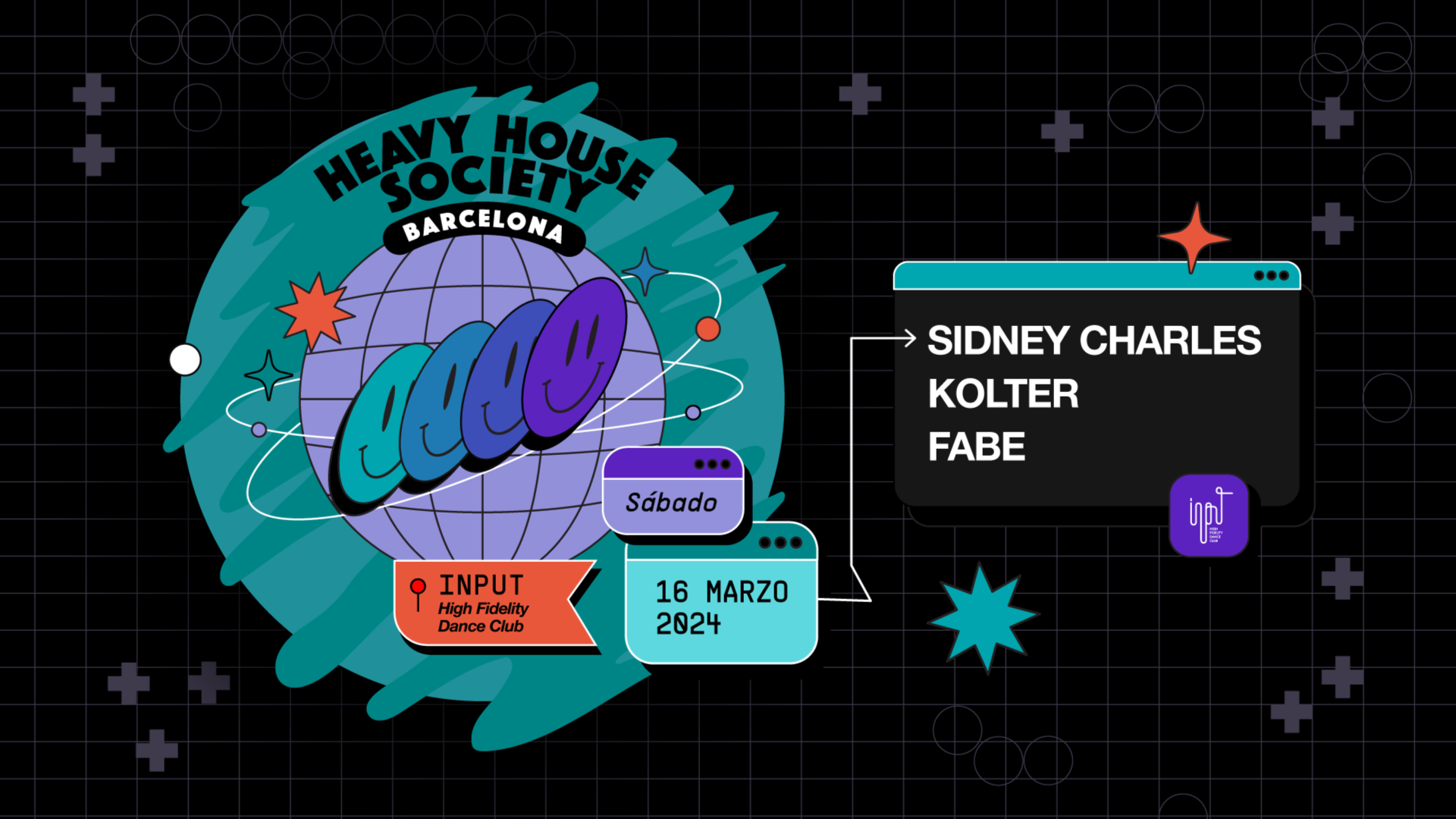 HEAVY HOUSE SOCIETY - Label Night