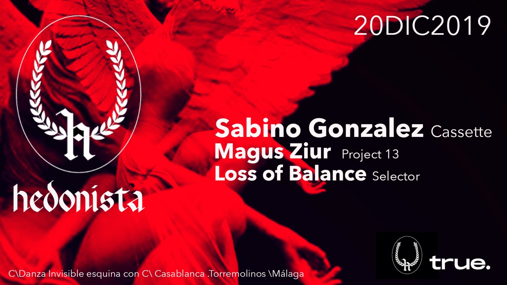 Hedonista w/ Sabino Gonzalez - Inauguración