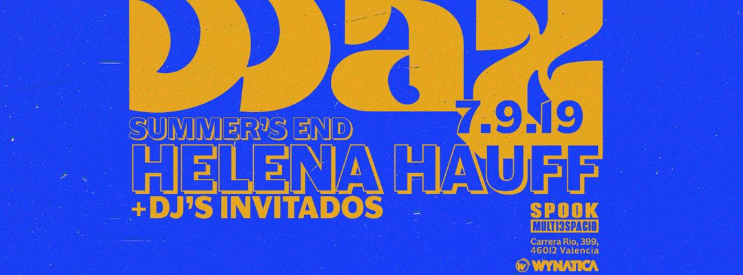 HELENA HAUFF / WAX "SUMMER´S END" / SPOOK event cover