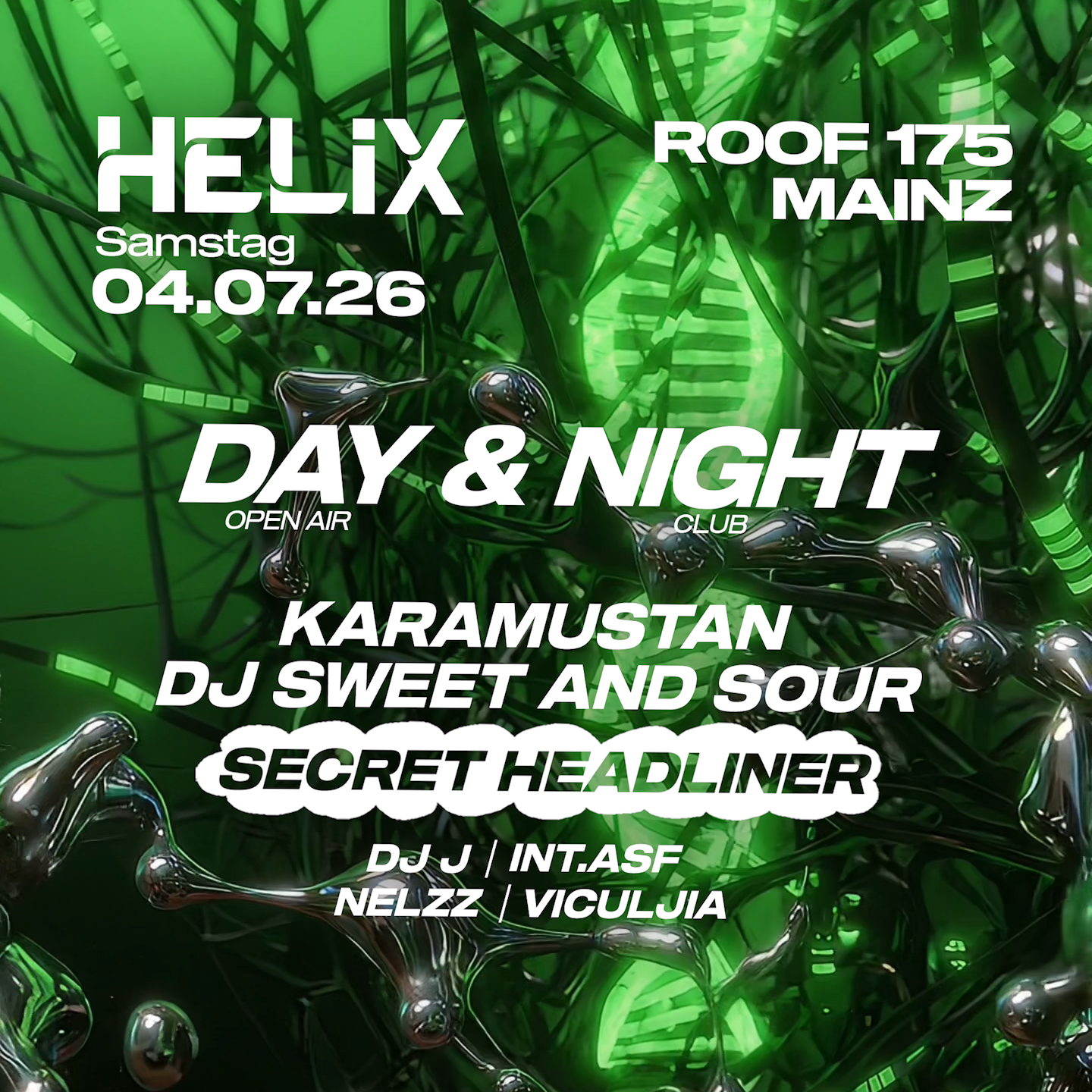 HELIX x Roof 175 Mainz - 12h Rave Day & Night image