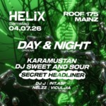 HELIX x Roof 175 Mainz - 12h Rave Day & Night image