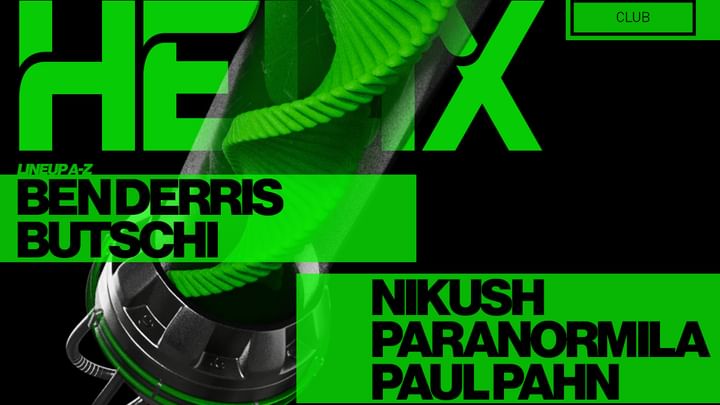 Cover for event: HELIX x Roof w/ Ben Derris & Butschi