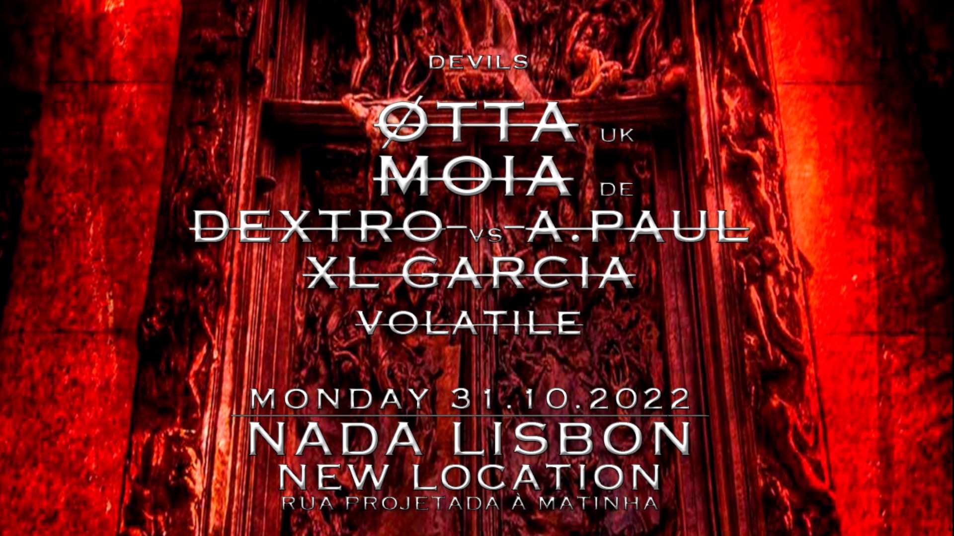 HELL/WEEN 12H RAVE w/ ØTTA + MOIA | DISTURB vs TVRBØLÆNCE image