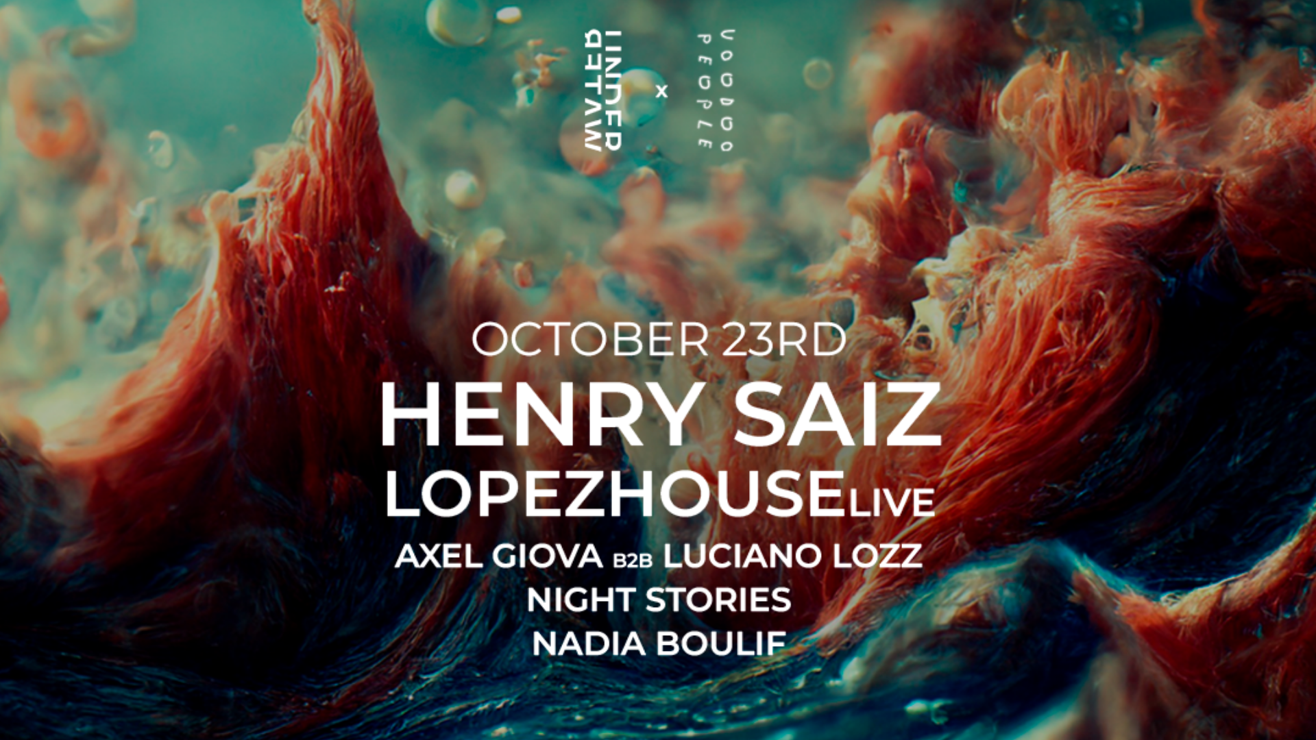 Henry Saiz, Lopezhouse live @Underwater, Teatro Magno image