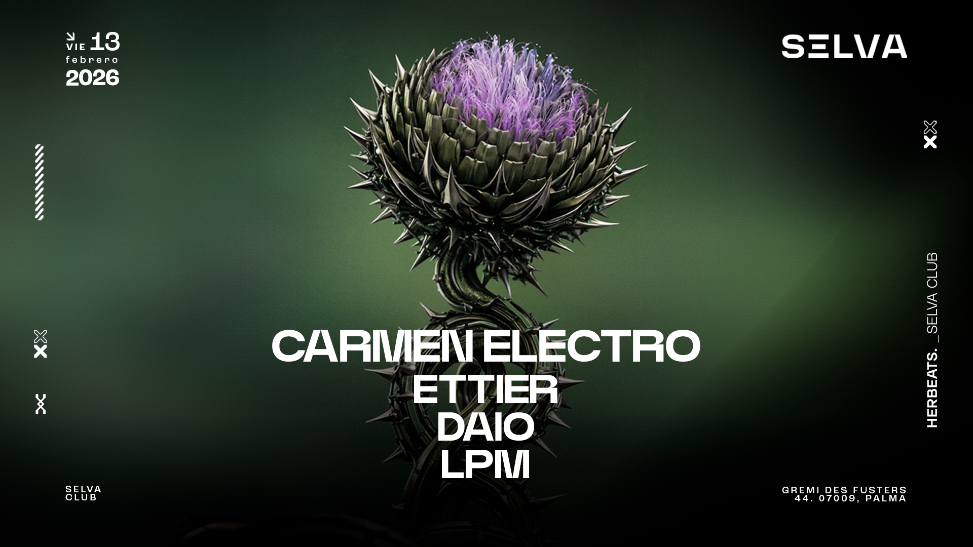 HERBEATS w/Carmen Electro image