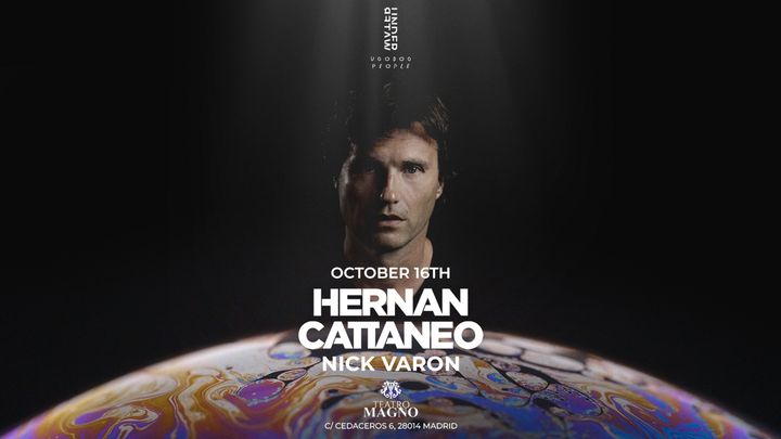 Cover for event: Hernan Cattaneo, Nick Varon @Underwater, Teatro Magno