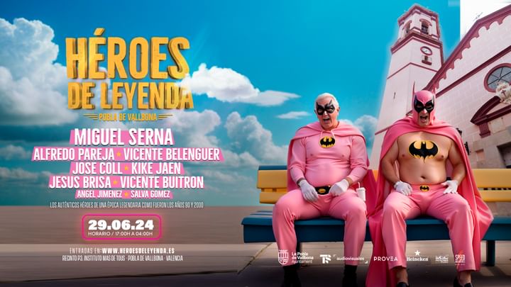 Cover for event: Heroes de Leyenda