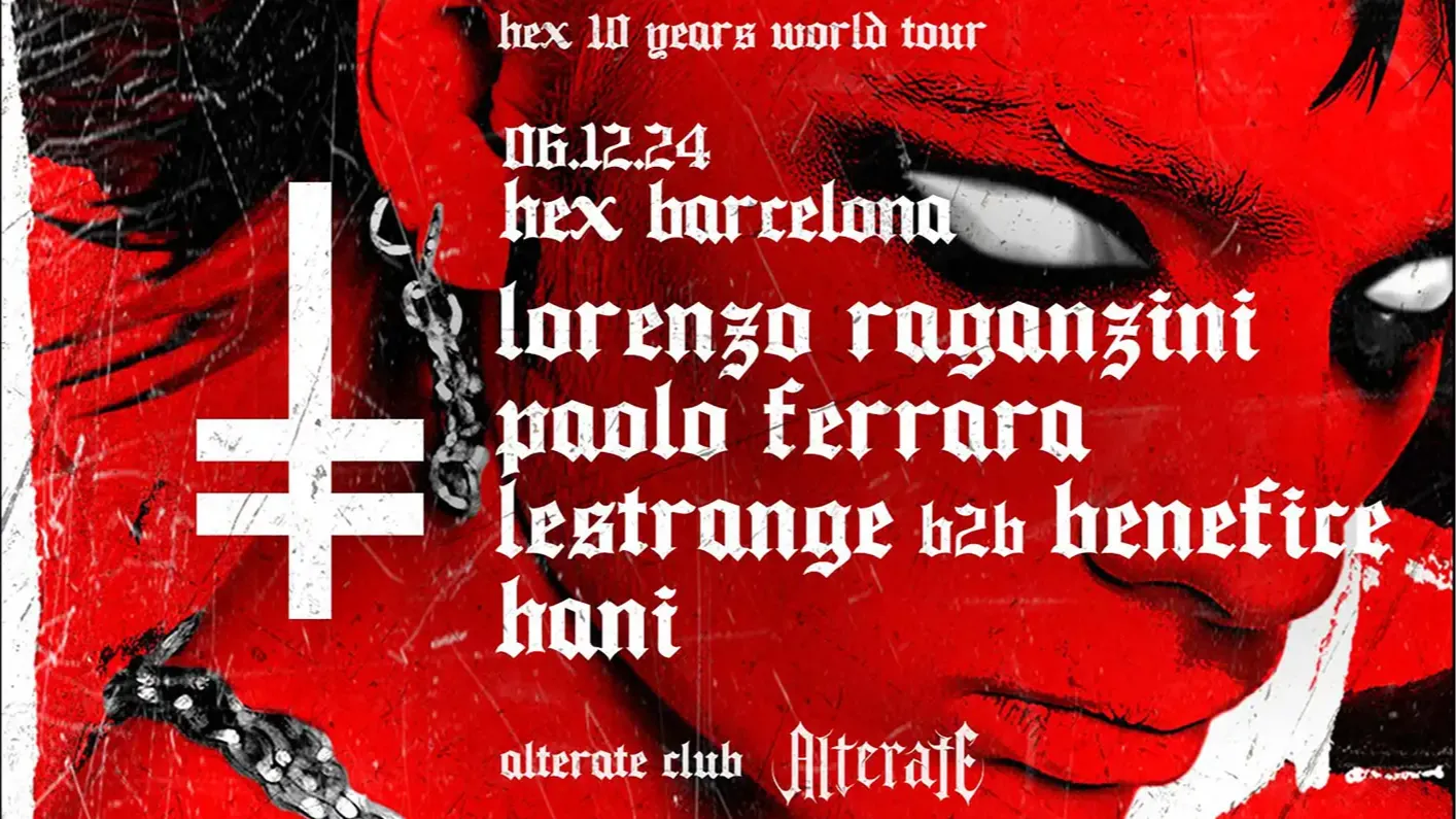 HEX Barcelona - Hex 10 years world tour image