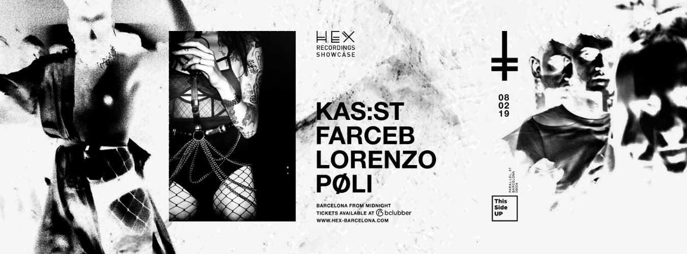 HEX Recordings Showcase w/ Kas:st, Farceb, Lorenzo, PØLI image