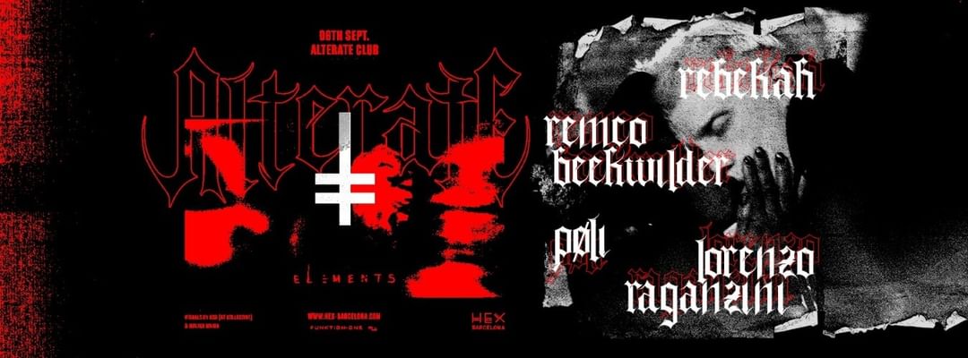 Capa do evento HEX x Elements pres: Rebekah, Remco Beekwilder and more